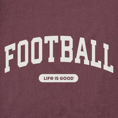 Men's Football Arch Short Sleeve Crusher Tee
