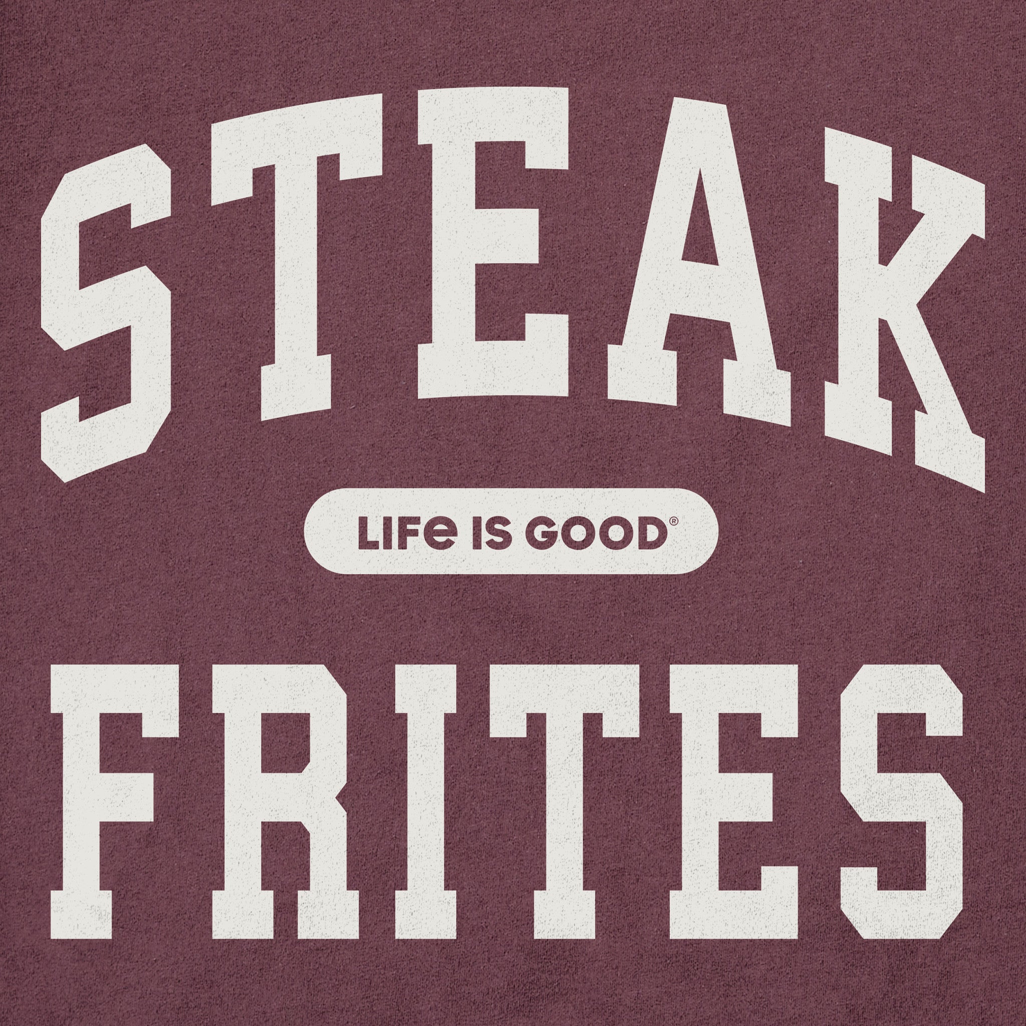 Men's Steak Frites Arch Short Sleeve Crusher Tee