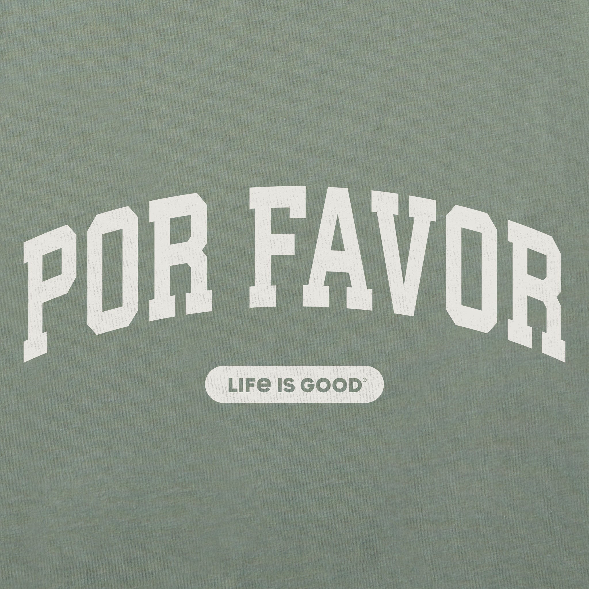 Men's Por Favor Arch Short Sleeve Crusher Tee