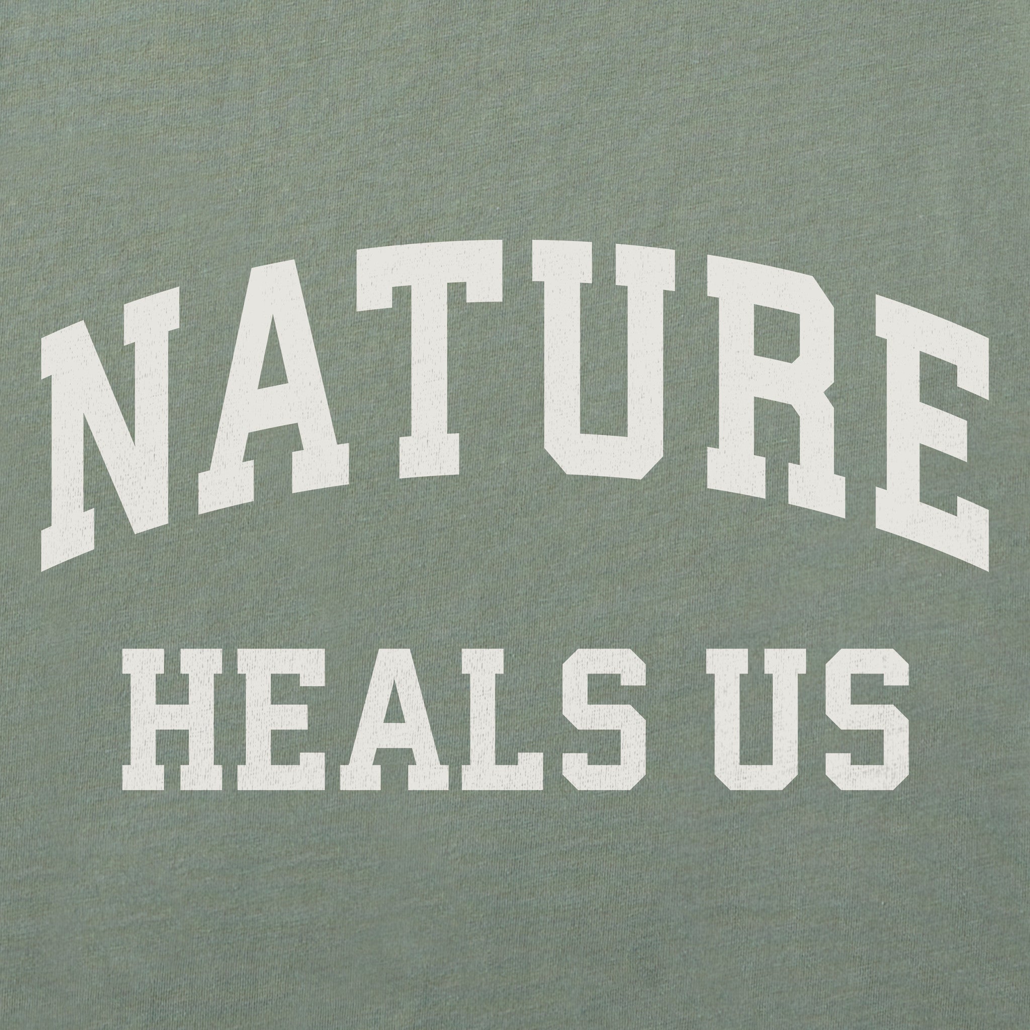 Men's Nature Heals Us Arch Short Sleeve Crusher Tee