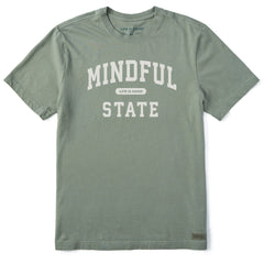 Men's Mindful State Arch Short Sleeve Crusher Tee