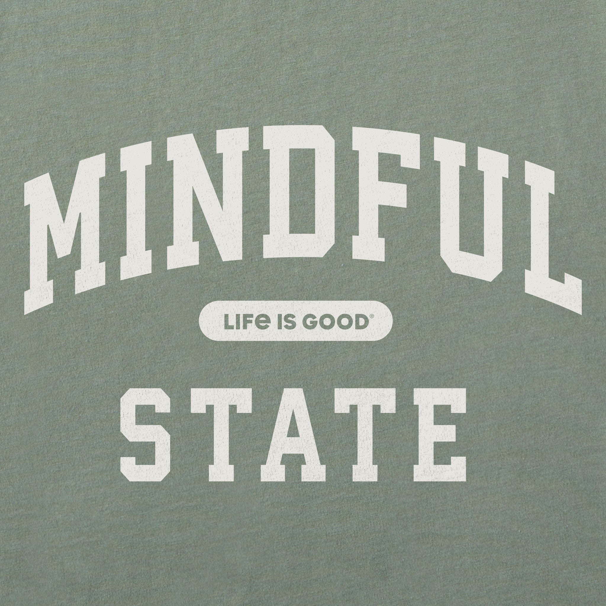 Men's Mindful State Arch Short Sleeve Crusher Tee