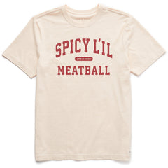 Men's Spicy L'il Meatball Arch Short Sleeve Crusher Tee