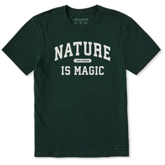 Men's Nature is Magic Arch Short Sleeve Crusher Tee