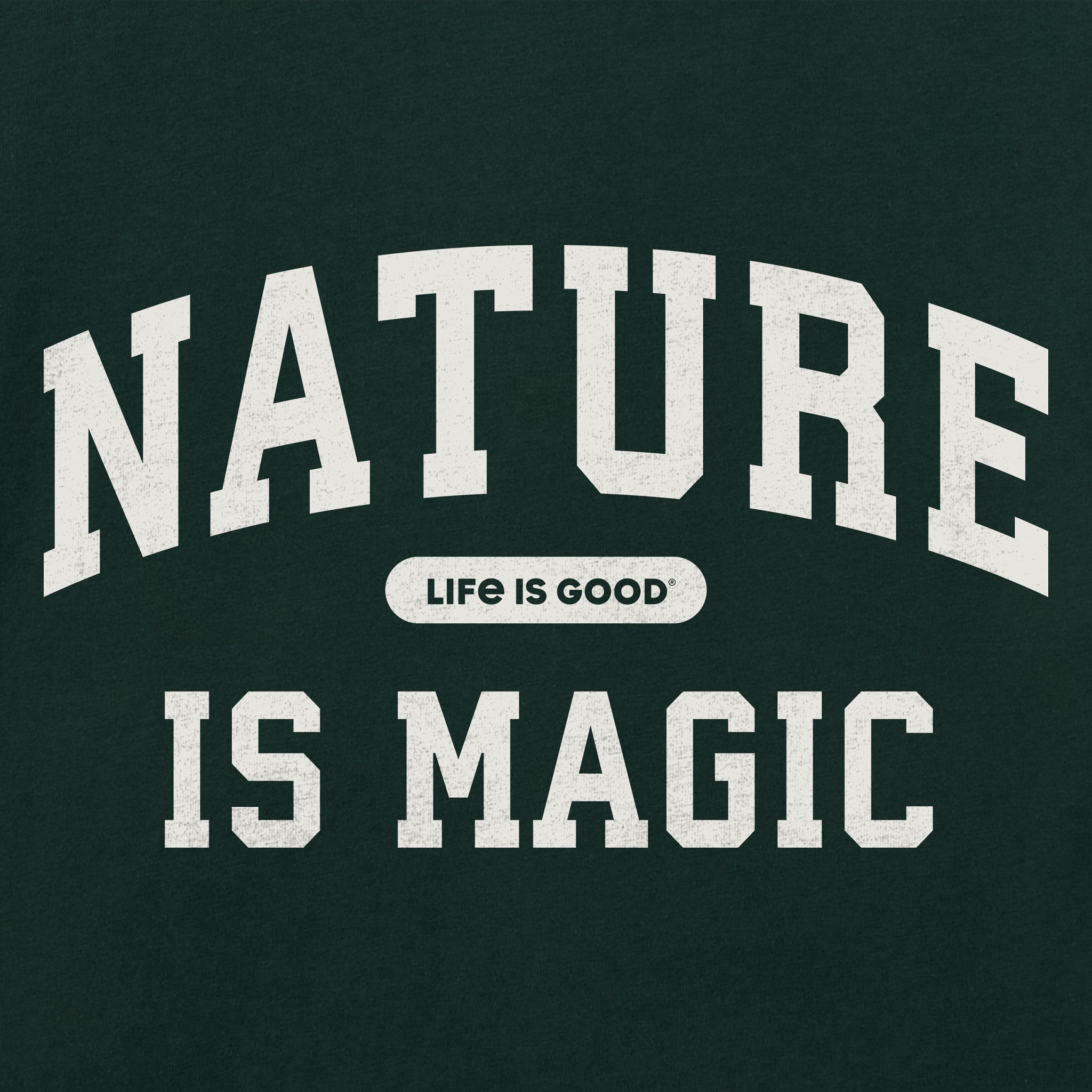 Men's Nature is Magic Arch Short Sleeve Crusher Tee