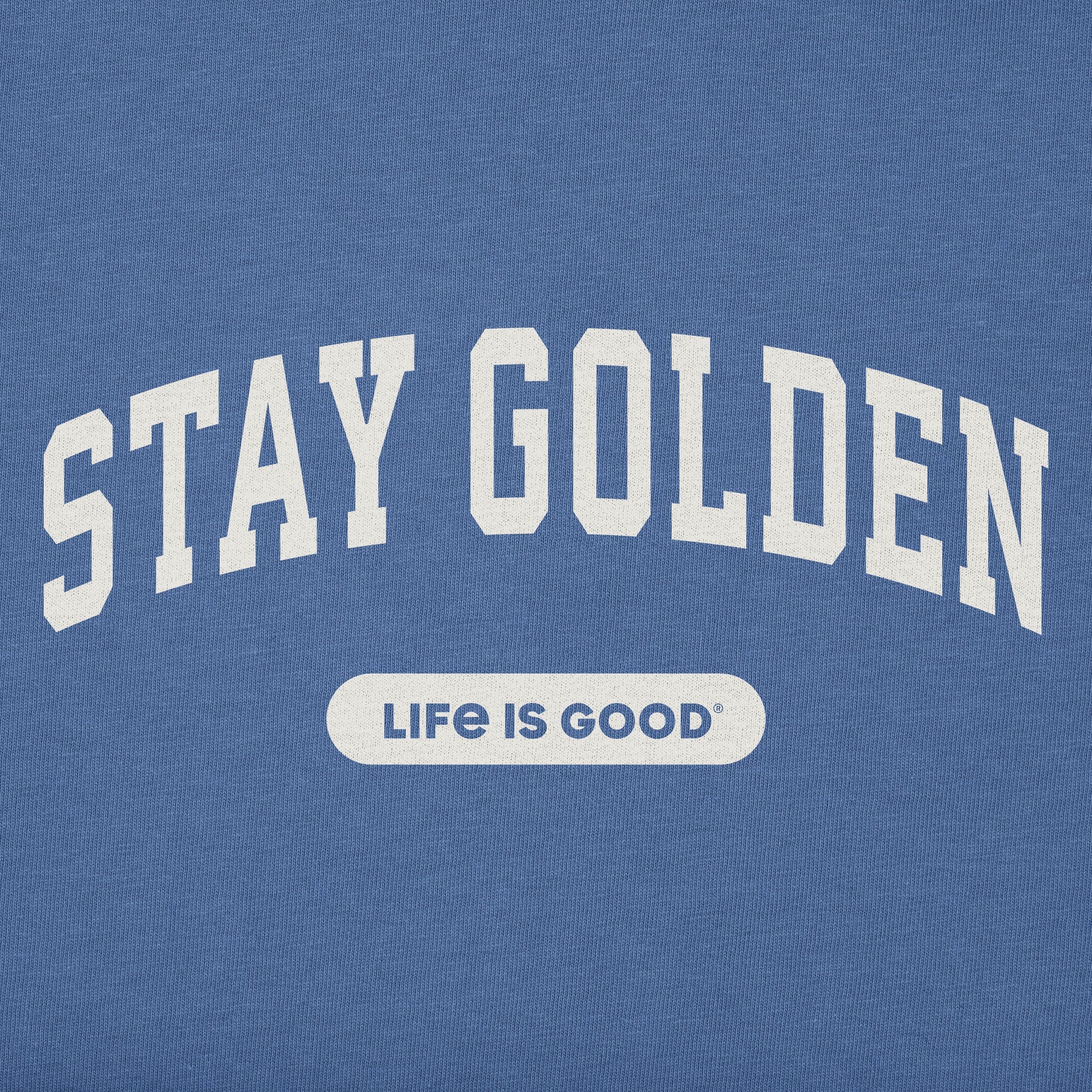 Men's Stay Golden Arch Short Sleeve Crusher Tee