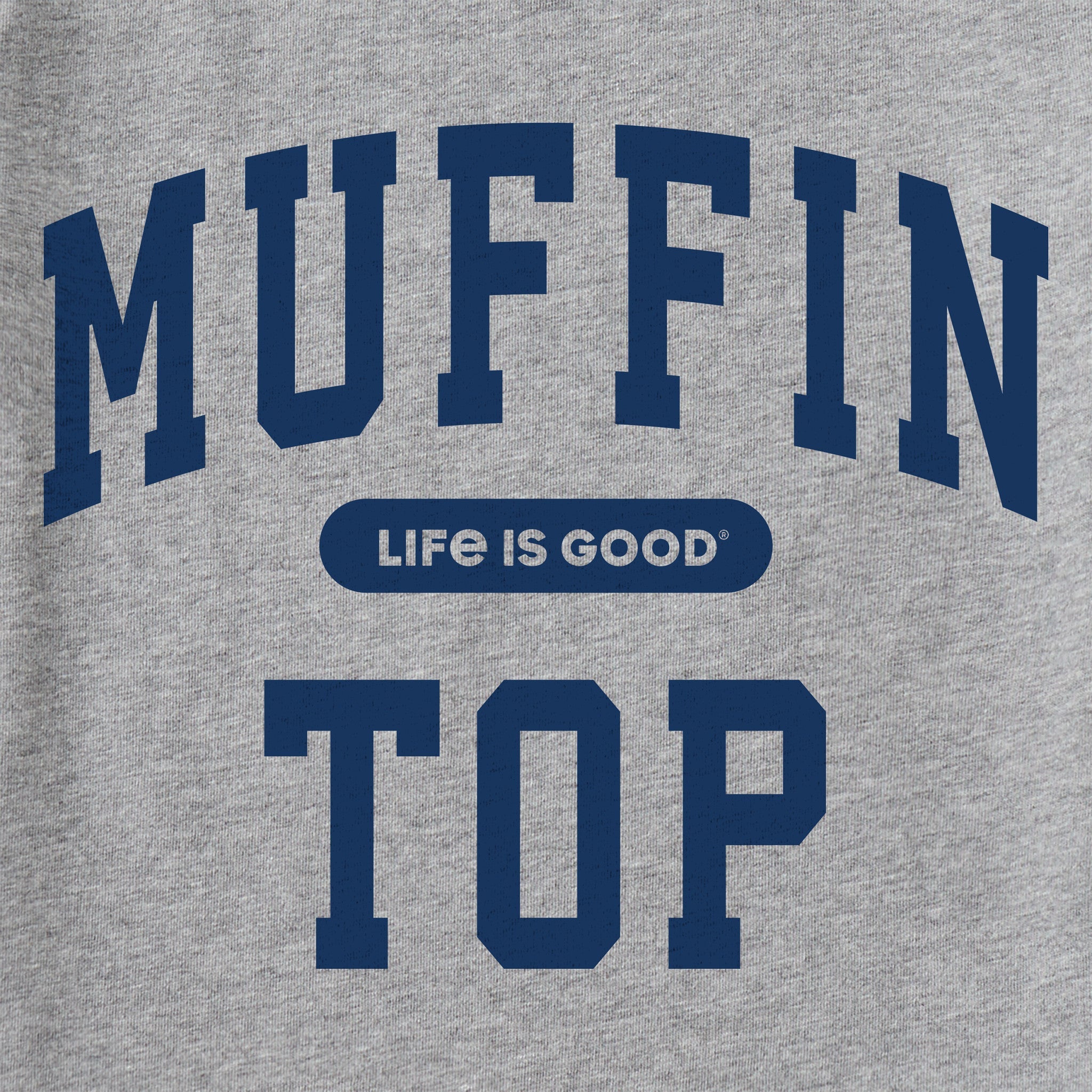 Men's Muffin Top Arch Long Sleeve Crusher Tee