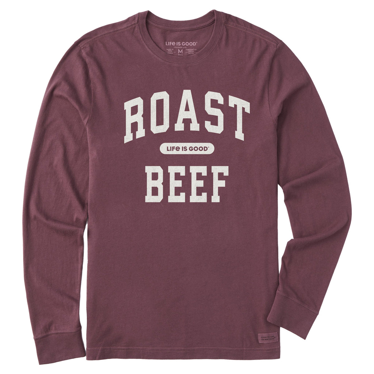 Men's Roast Beef Arch Long Sleeve Crusher Tee