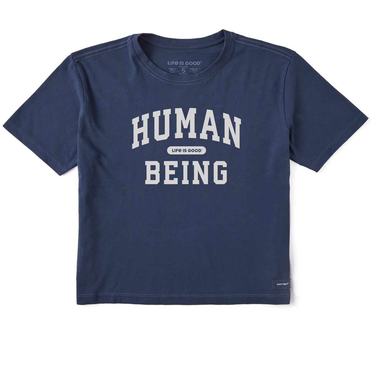 Women's A Human Being Arch Short Sleeve Crusher Boxy Tee