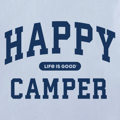 Women's Happy Camper Arch Short Sleeve Crusher Boxy Tee