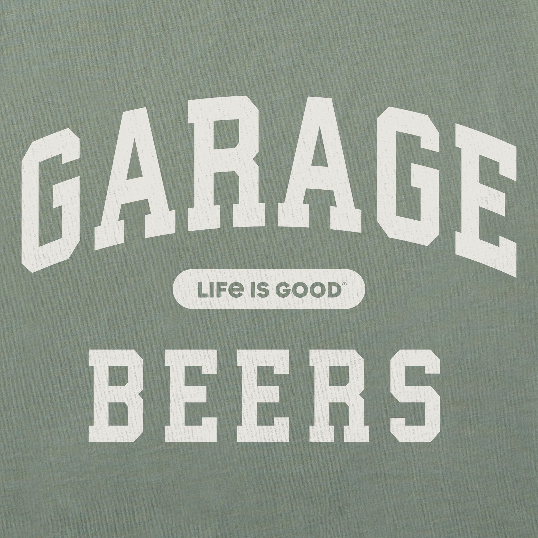 Women's Garage Beers Arch Short Sleeve Crusher Boxy Tee