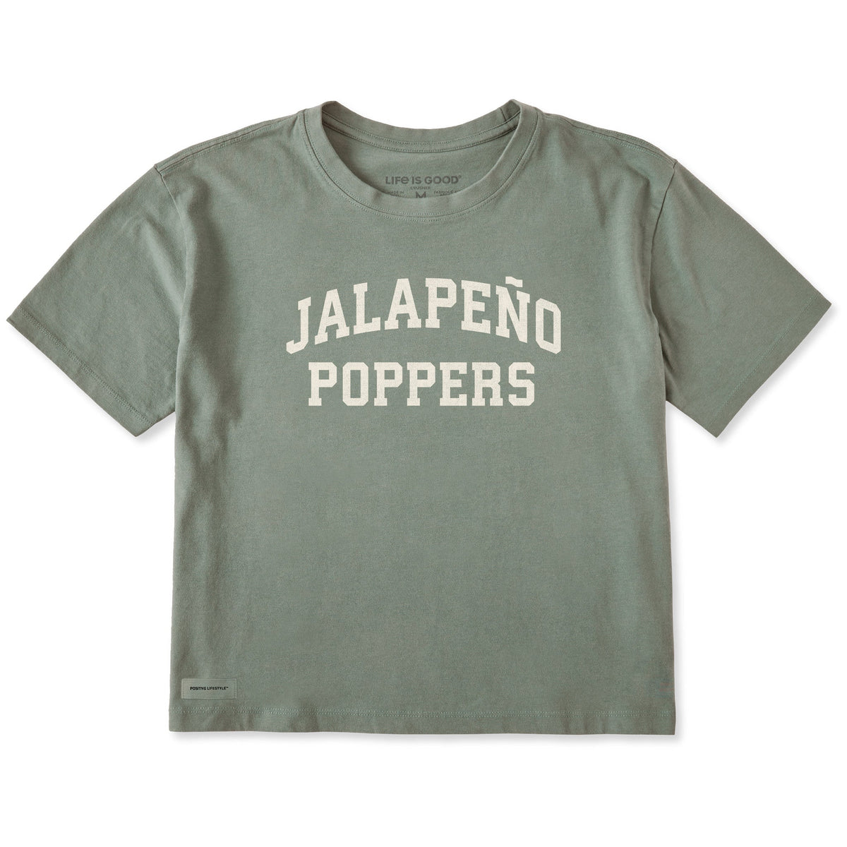 Women's Jalapeno Popper Arch Short Sleeve Crusher Boxy Tee