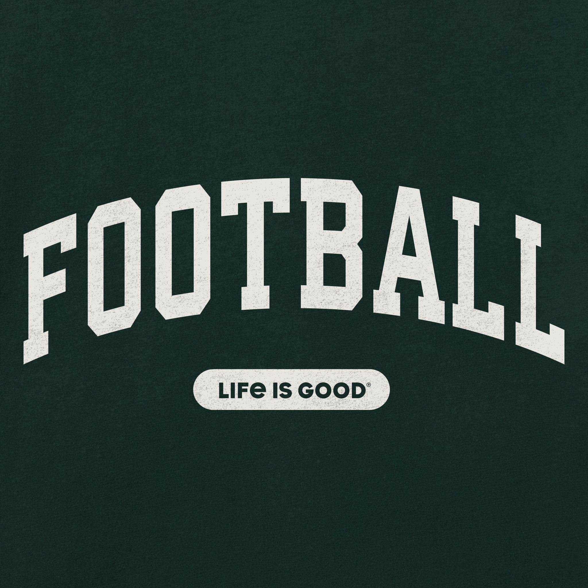 Women's Football Arch Short Sleeve Crusher Boxy Tee