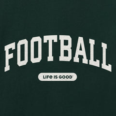 Women's Football Arch Short Sleeve Crusher Boxy Tee
