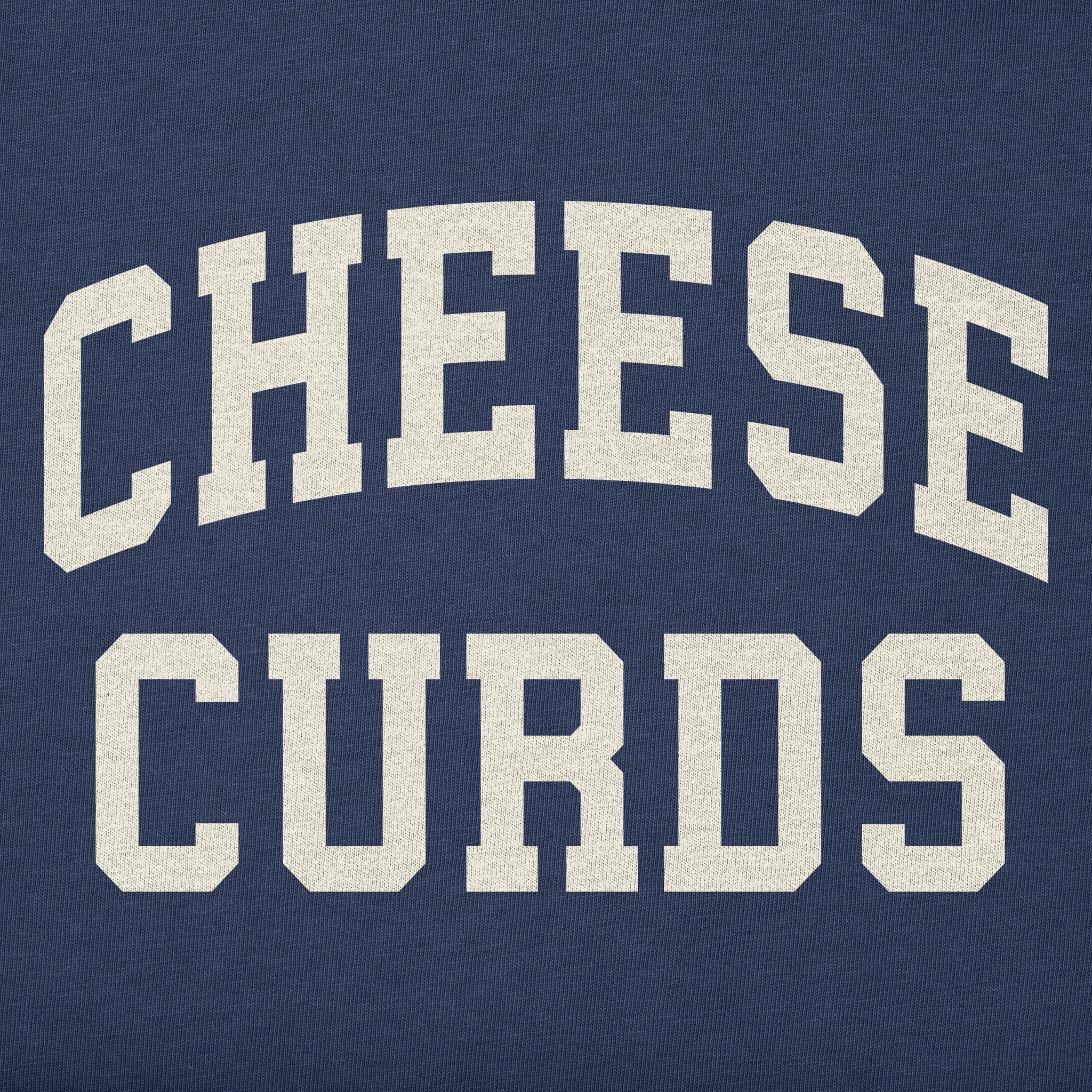 Women's Cheese Curds Arch Short Sleeve Crusher Tee