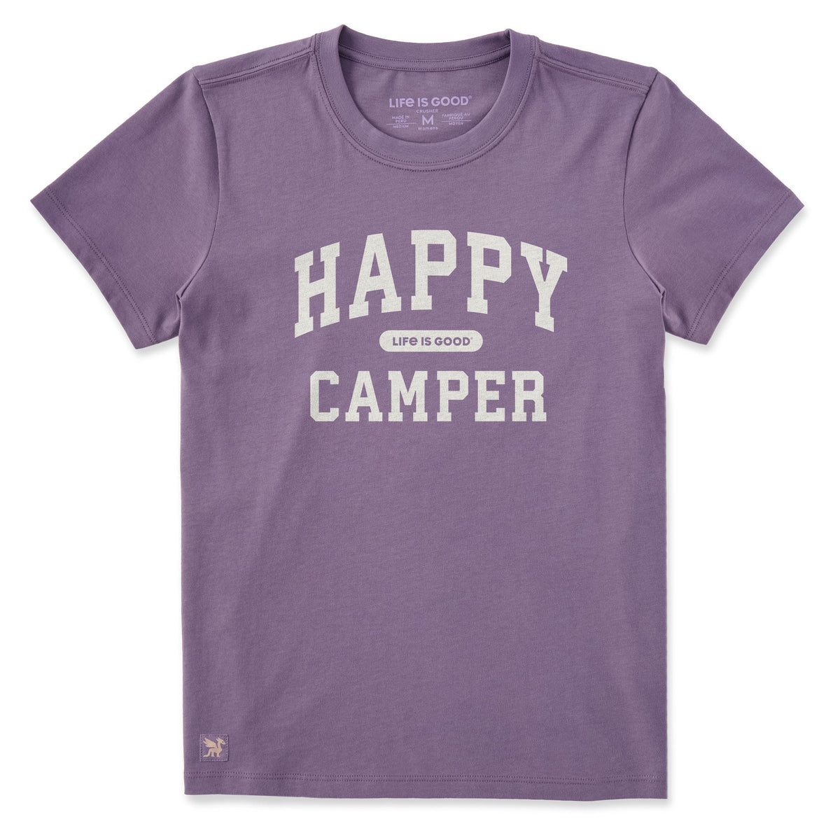 Women's Happy Camper Arch Short Sleeve Crusher Tee