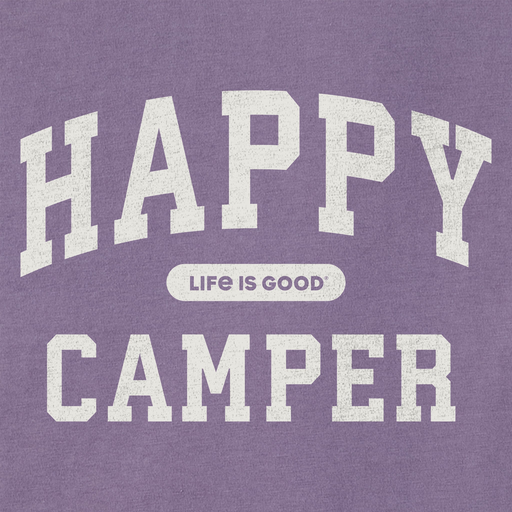 Women's Happy Camper Arch Short Sleeve Crusher Tee