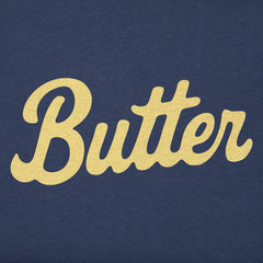 Kids Butter Script Long Sleeve Crusher Tee