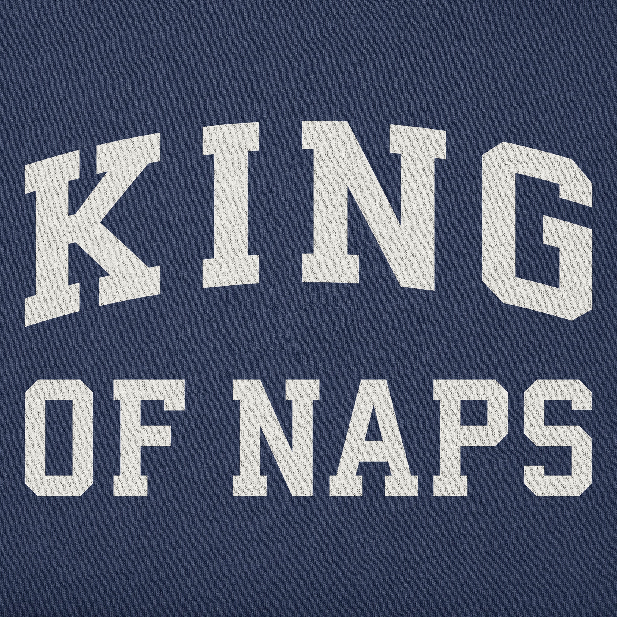 Kids King of Naps Arch Short Sleeve Crusher Tee
