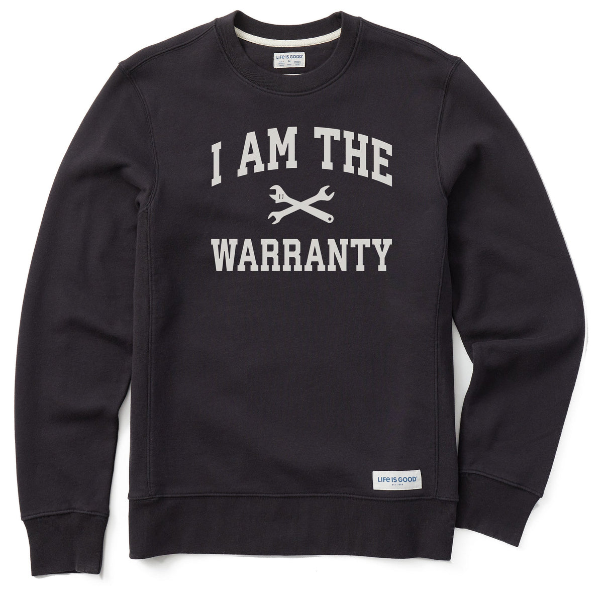 Men's I Am the Warranty Arch Simply True Fleece Crew