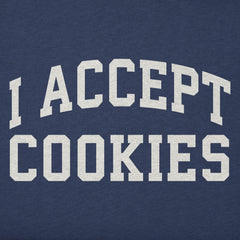 Toddler I Accept Cookies Arch Short Sleeve Crusher Tee