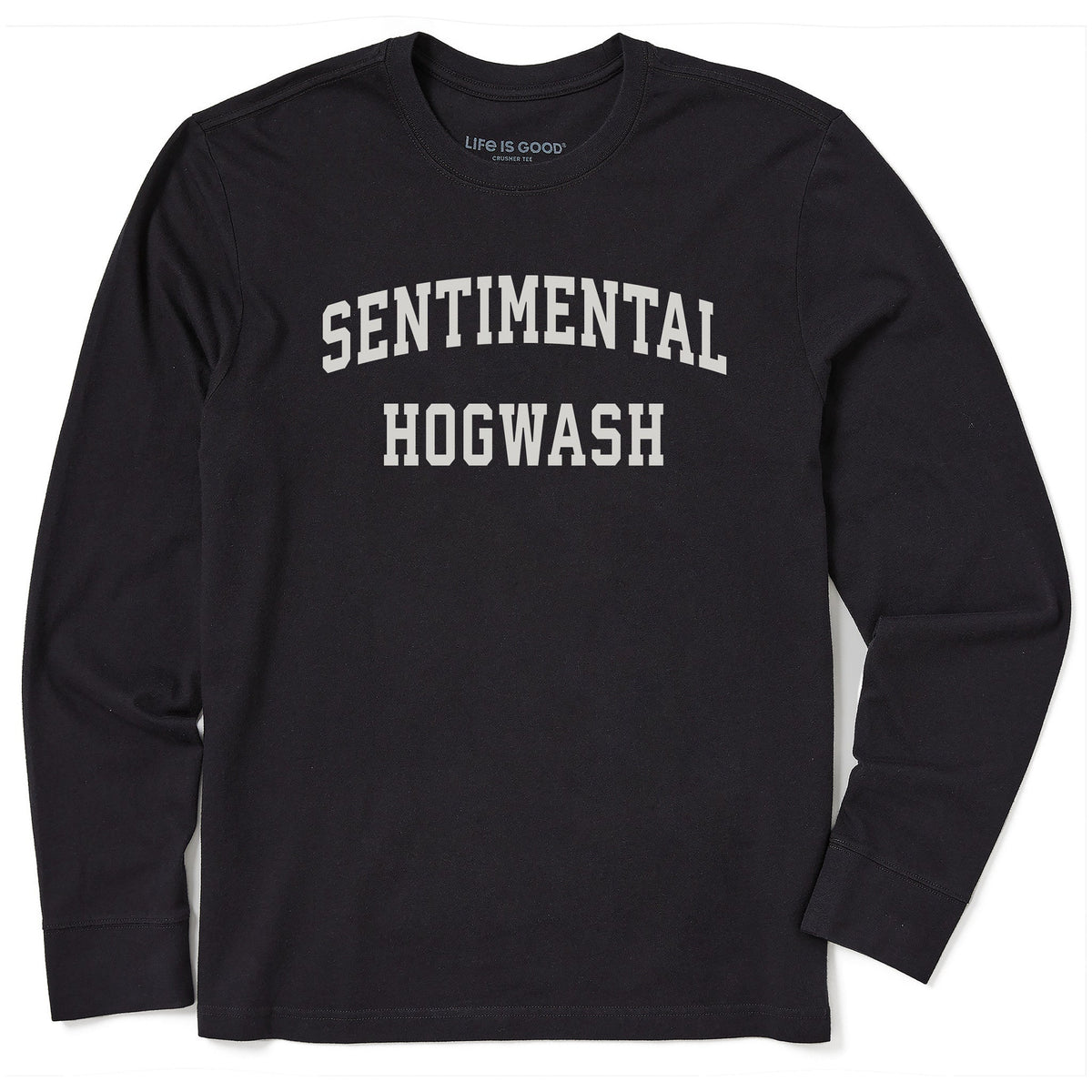 Men's Sentimental Hogwash Arch Long Sleeve Crusher Tee