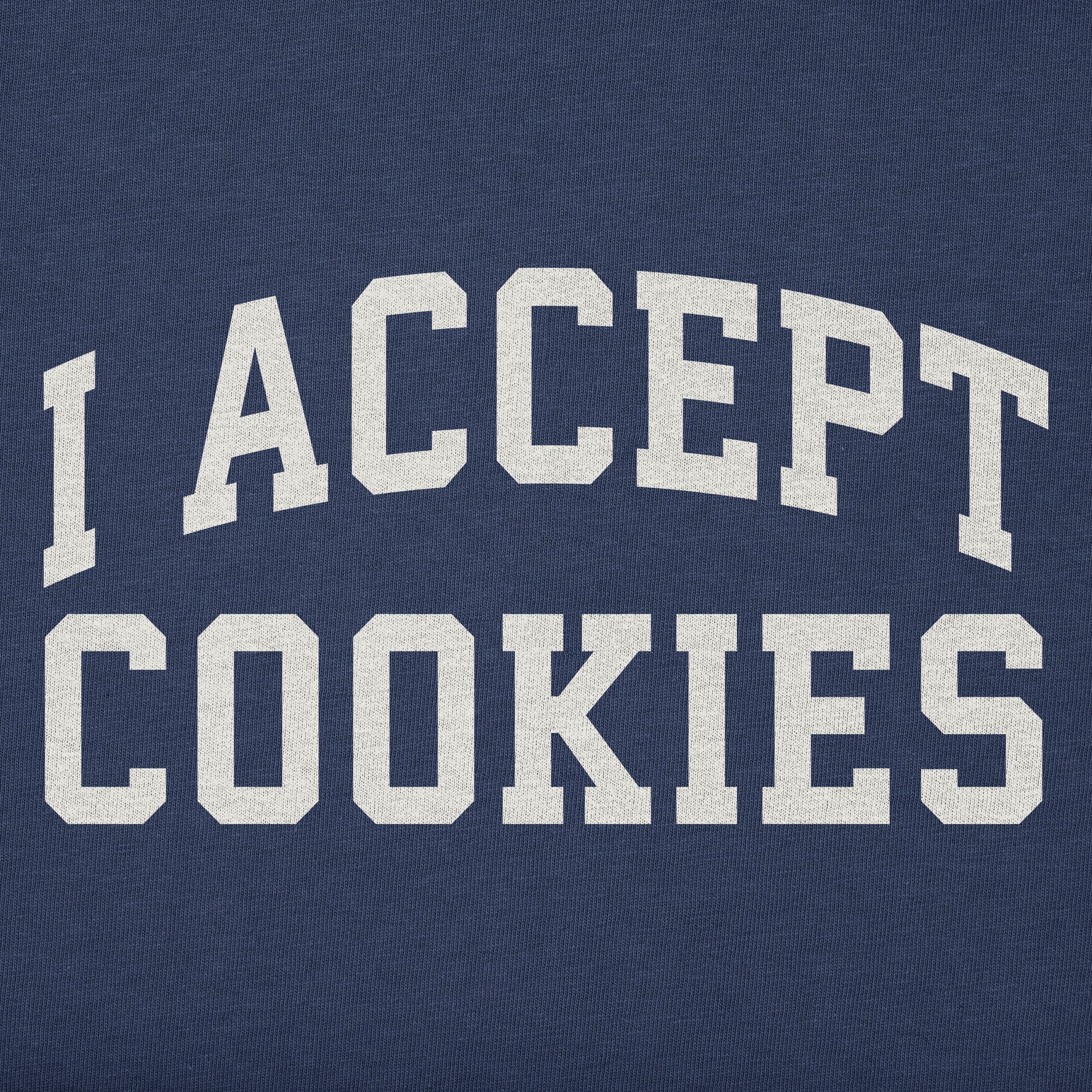 Kids I Accept Cookies Arch Short Sleeve Crusher Tee