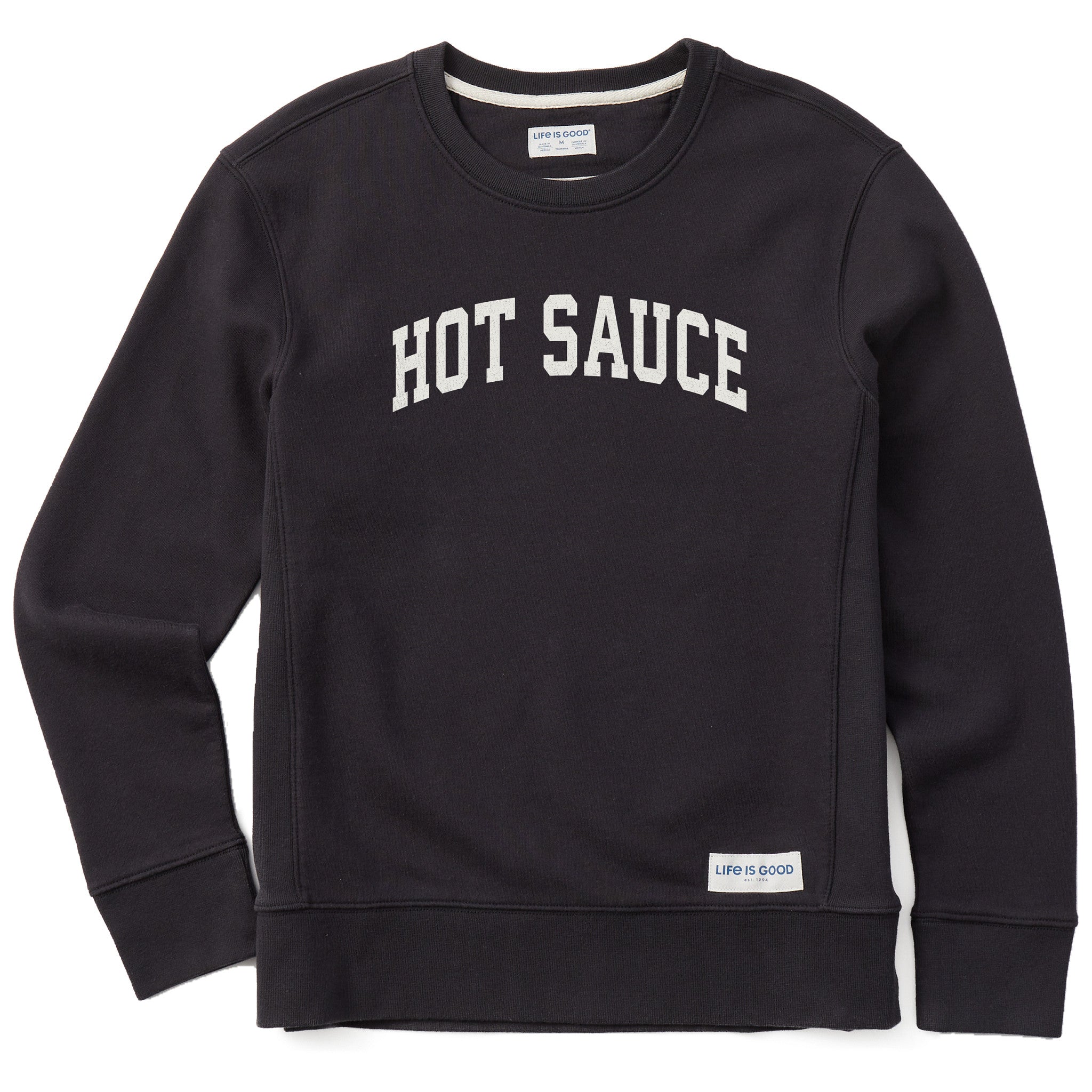 Women's Hot Sauce Arch Simply True Fleece Crew