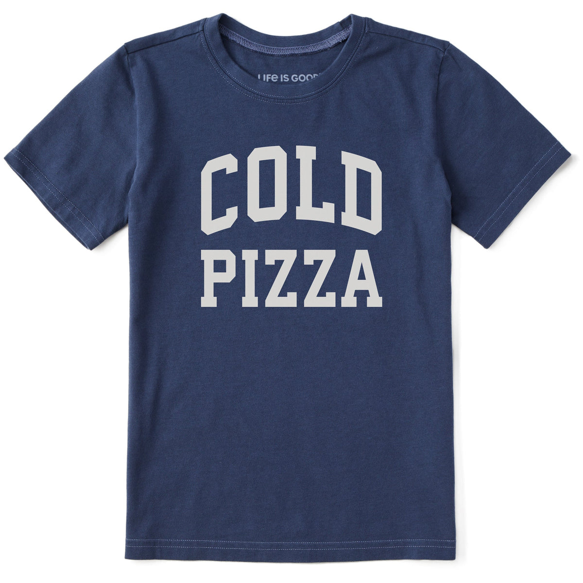 Kids Cold Pizza Arch Short Sleeve Crusher Tee