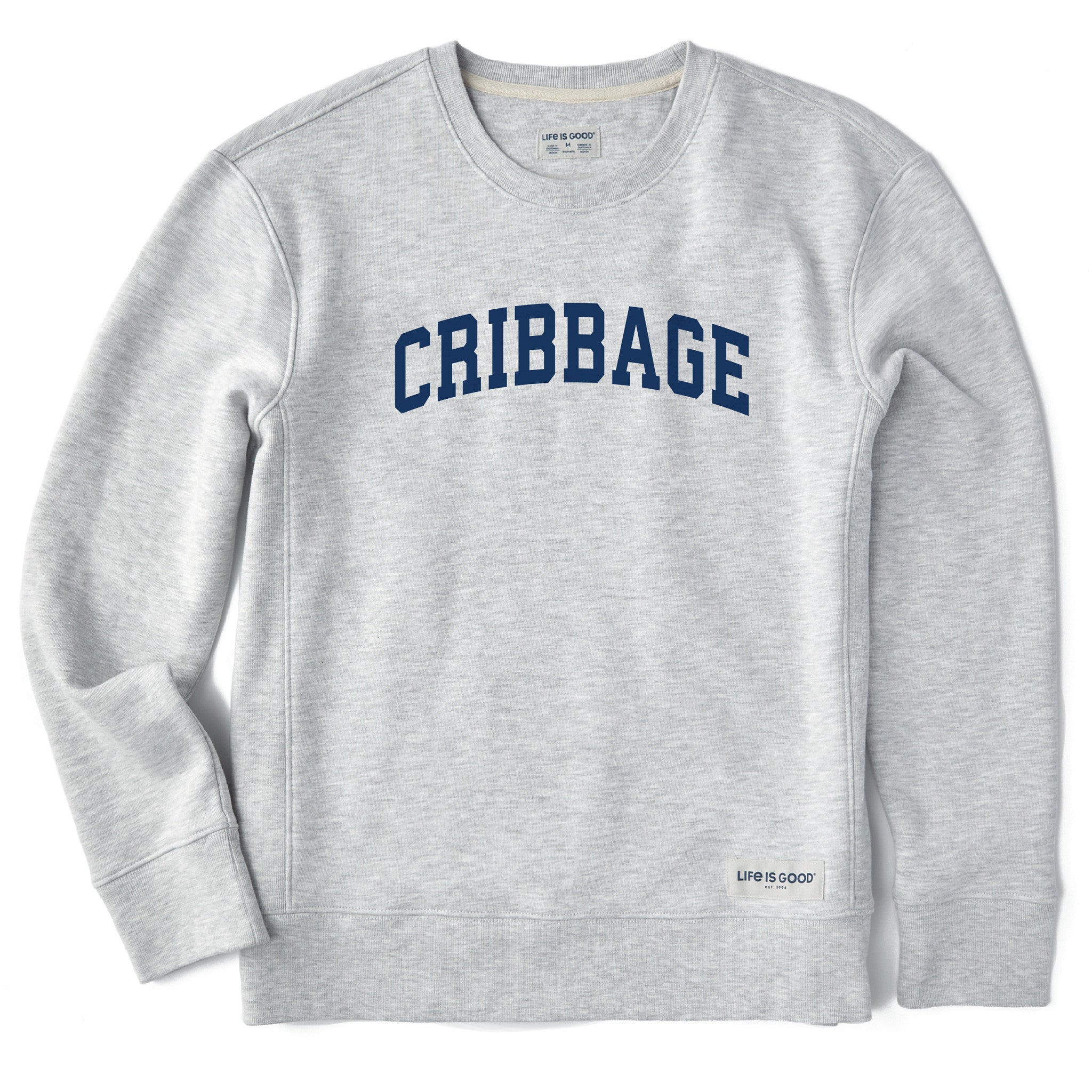Women's Cribbage Arch Simply True Fleece Crew