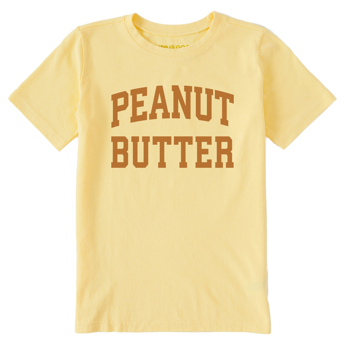 Kids Peanut Butter Arch Short Sleeve Crusher Tee