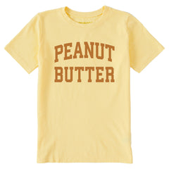 Kids Peanut Butter Arch Short Sleeve Crusher Tee