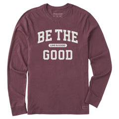 Men's Be the Good Arch Long Sleeve Crusher Tee