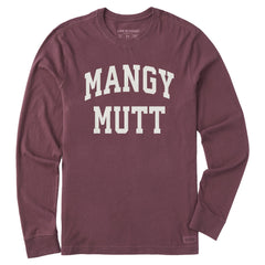 Men's Mangy Mutt Arch Long Sleeve Crusher Tee