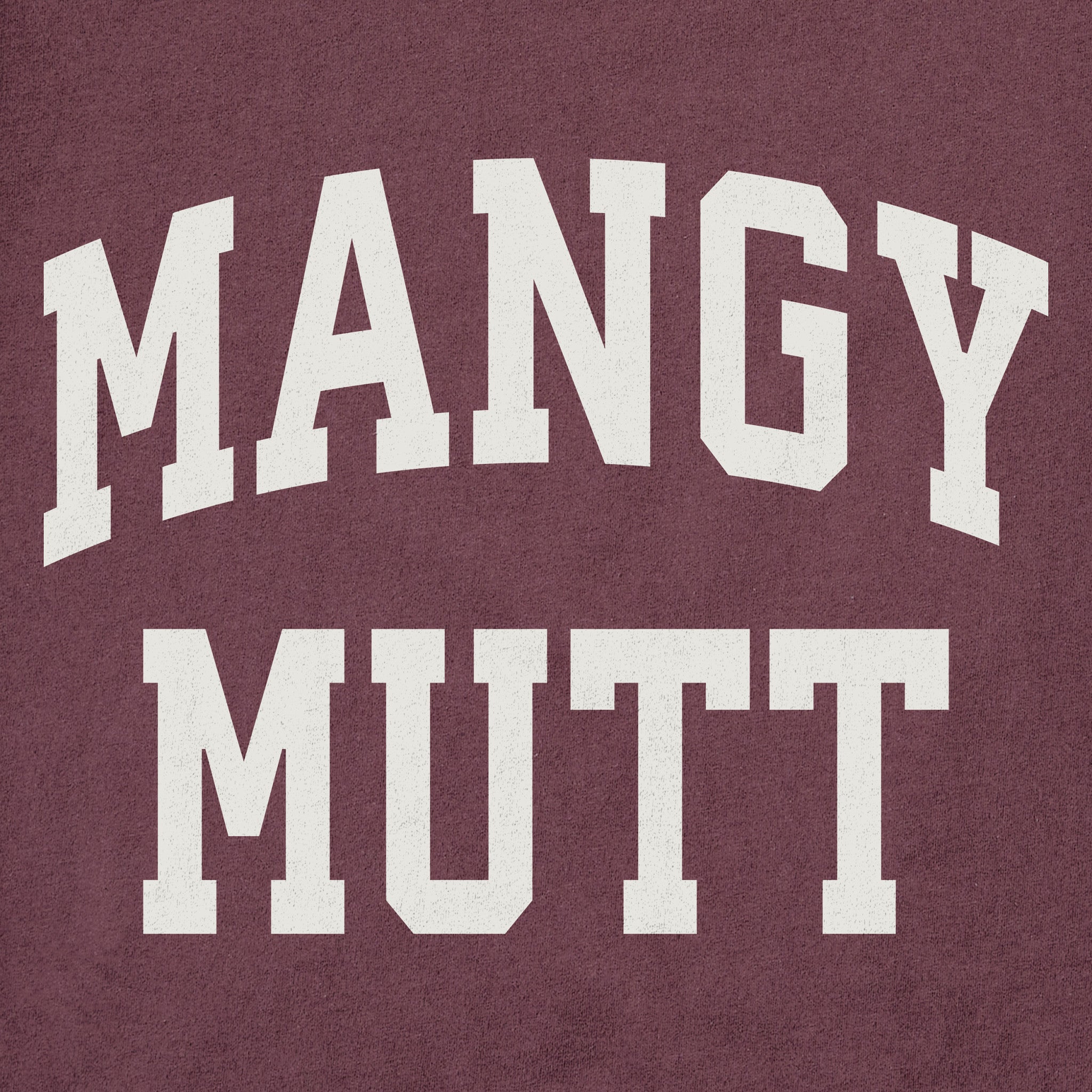 Men's Mangy Mutt Arch Long Sleeve Crusher Tee