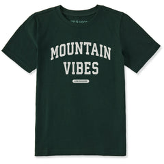 Kids Mountain Vibes Arch Short Sleeve Crusher Tee
