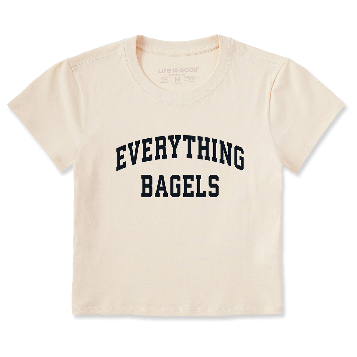 Women's Everything Bagels Arch Crusher-LITE Shrunken Tee