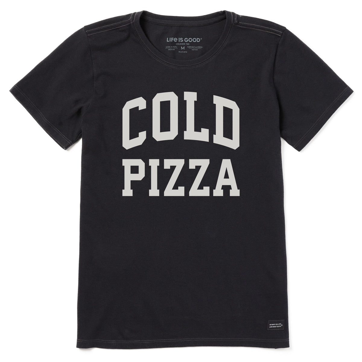 Women's Cold Pizza Arch Short Sleeve Crusher Tee
