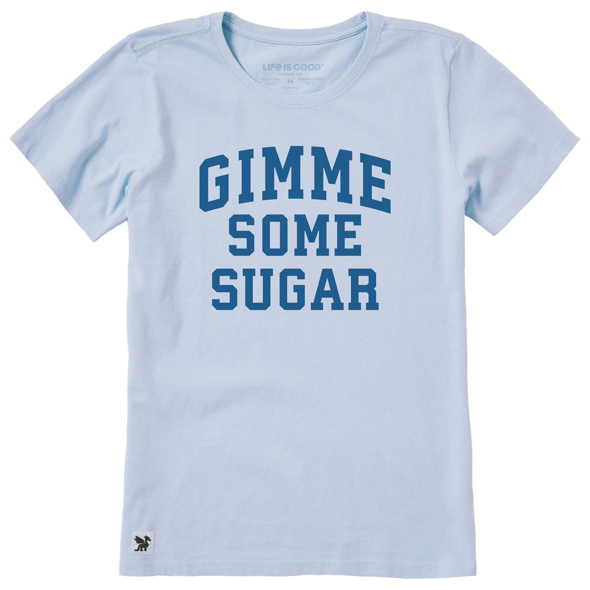 Women's Gimme Some Sugar Arch Short Sleeve Crusher Tee