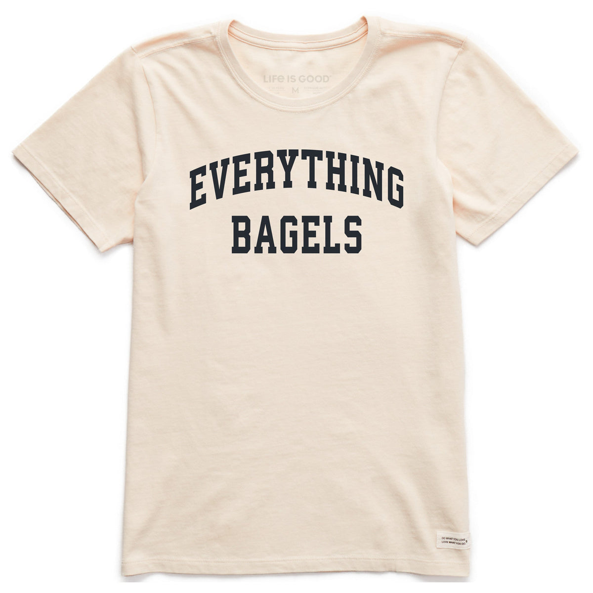 Women's Everything Bagels Arch Short Sleeve Crusher Tee