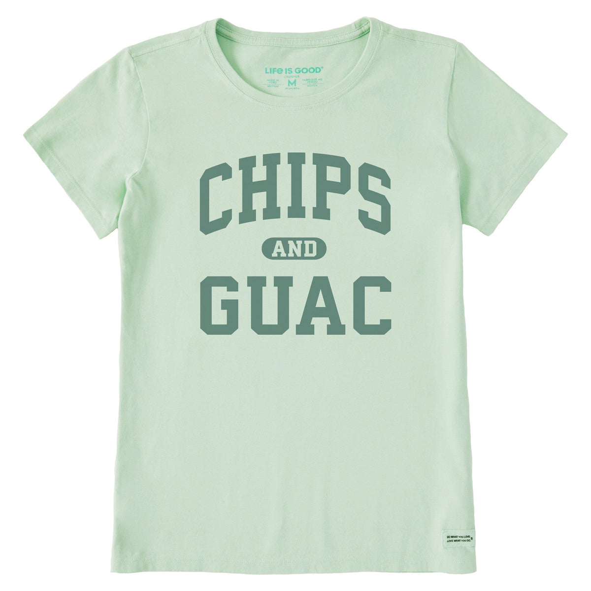 Women's Chips and Guac Arch Short Sleeve Crusher Tee