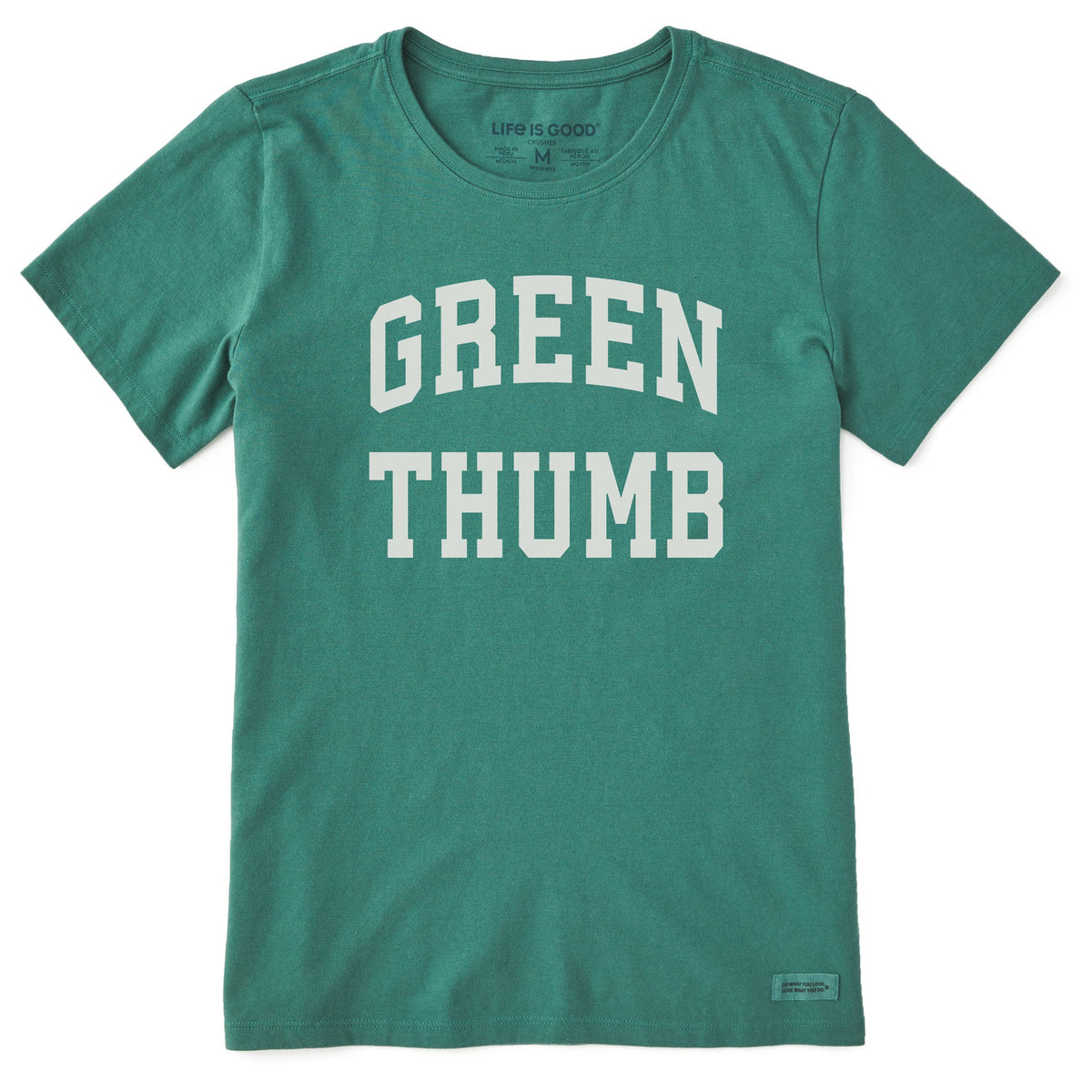 Women's Green Thumb Arch Short Sleeve Crusher Tee
