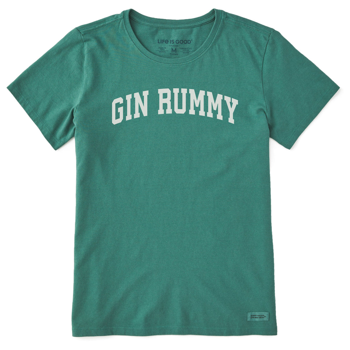 Women's Gin Rummy Arch Short Sleeve Crusher Tee