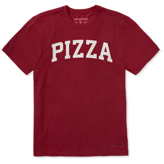 Men's Pizza Arch Short Sleeve Crusher Tee