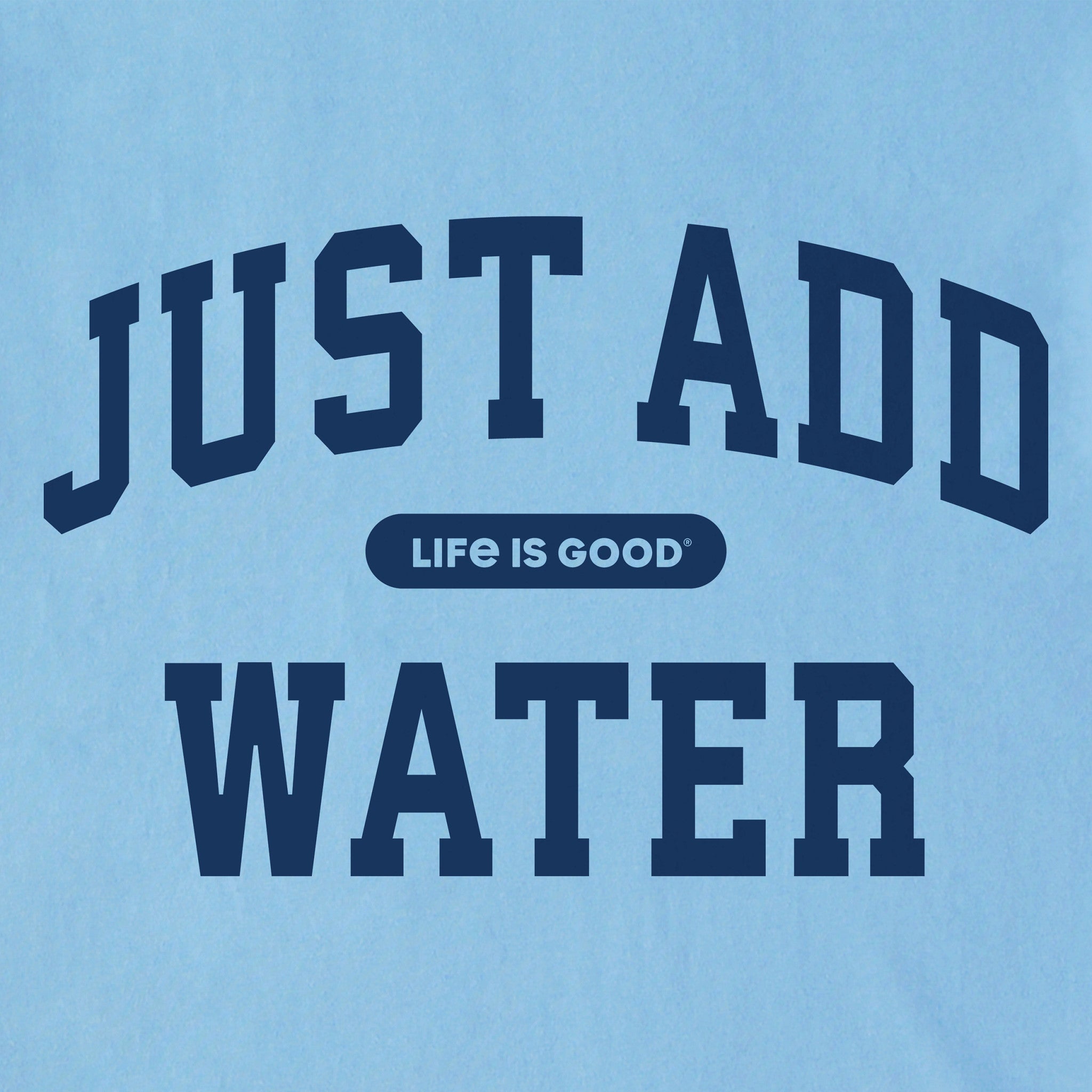 Men's Just Add Water Arch Short Sleeve Crusher Tee