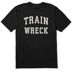 Men's Train Wreck Arch Short Sleeve Crusher Tee