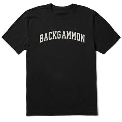 Men's Backgammon Arch Short Sleeve Crusher Tee