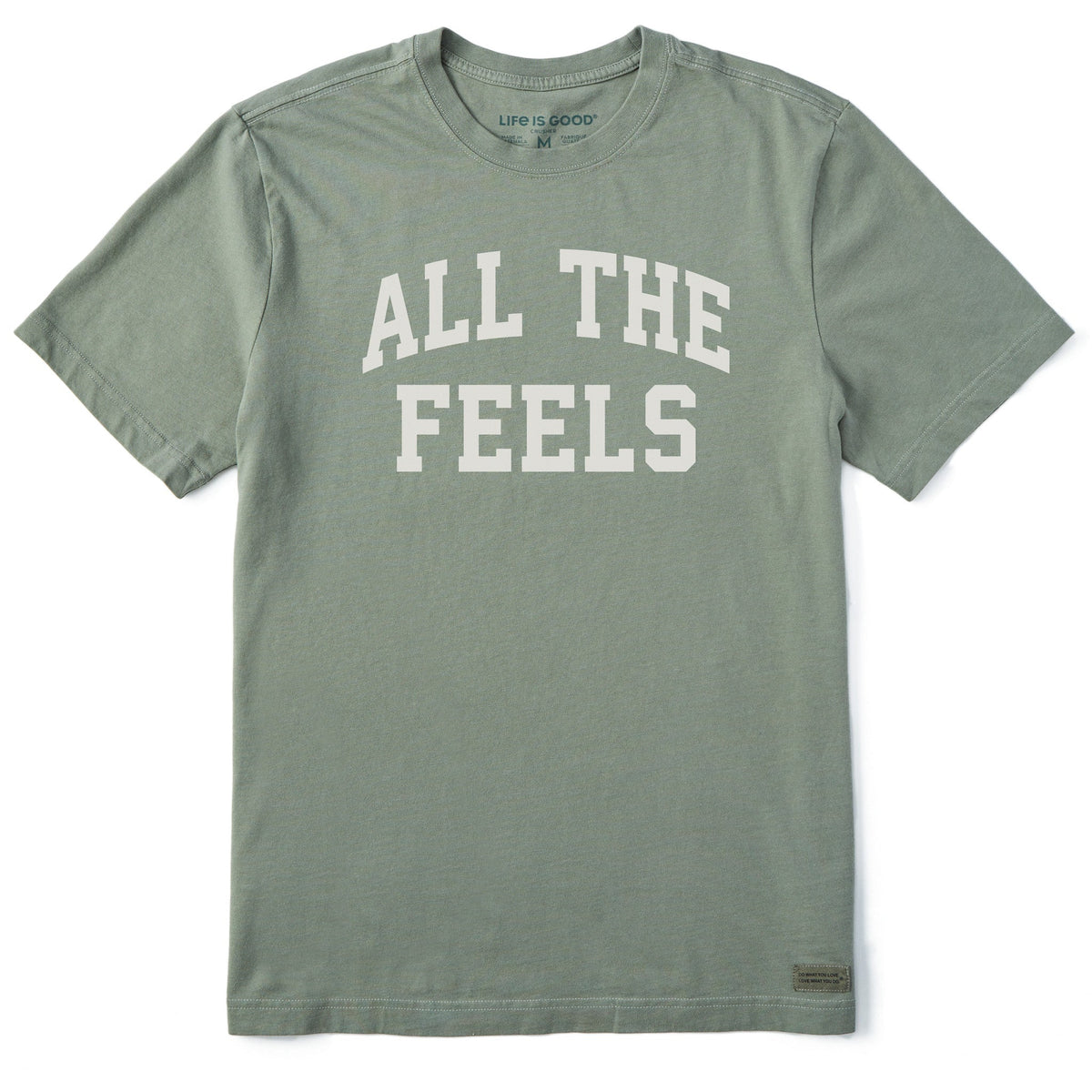 Men's All the Feels Arch Short Sleeve Crusher Tee