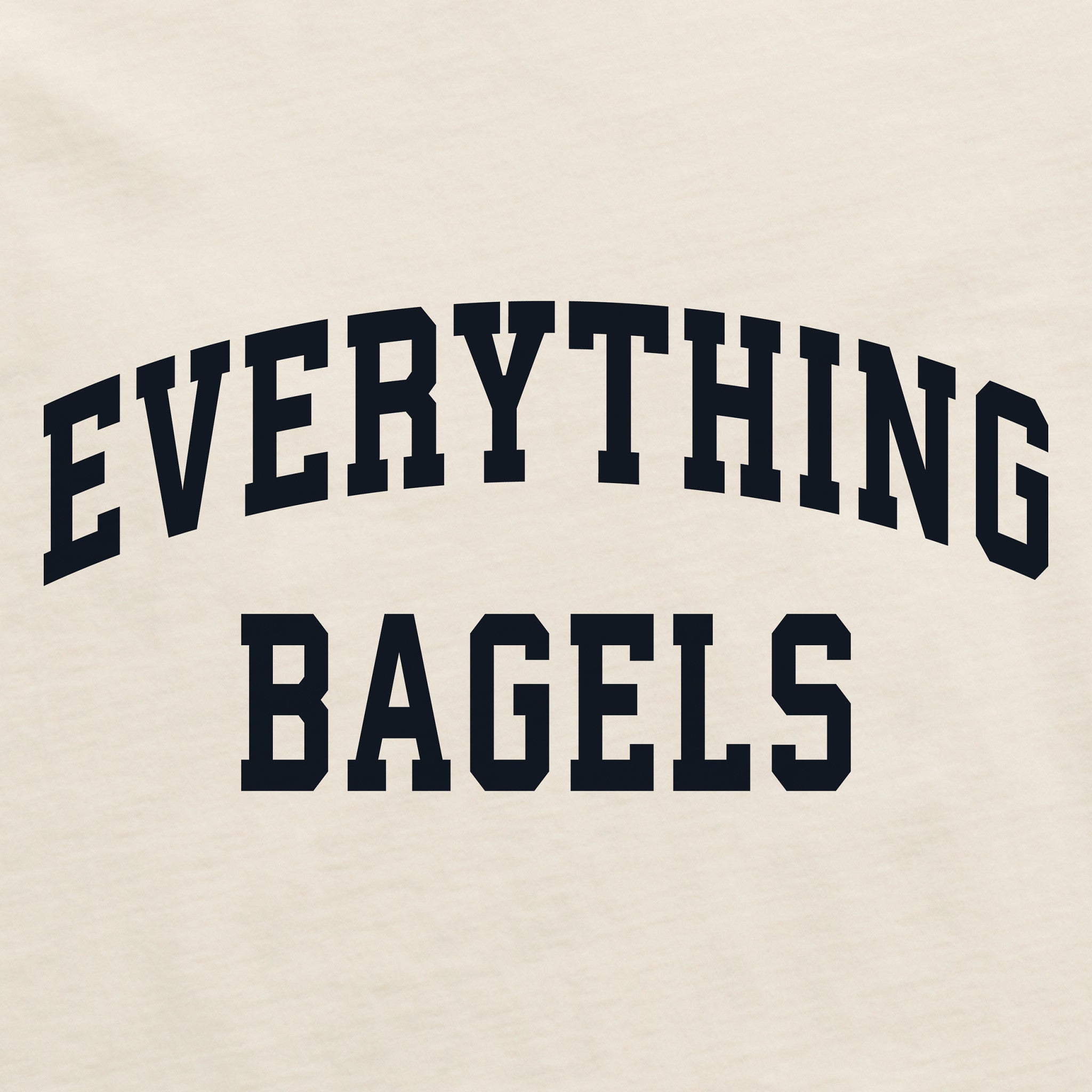 Men's Everything Bagels Arch Short Sleeve Crusher Tee