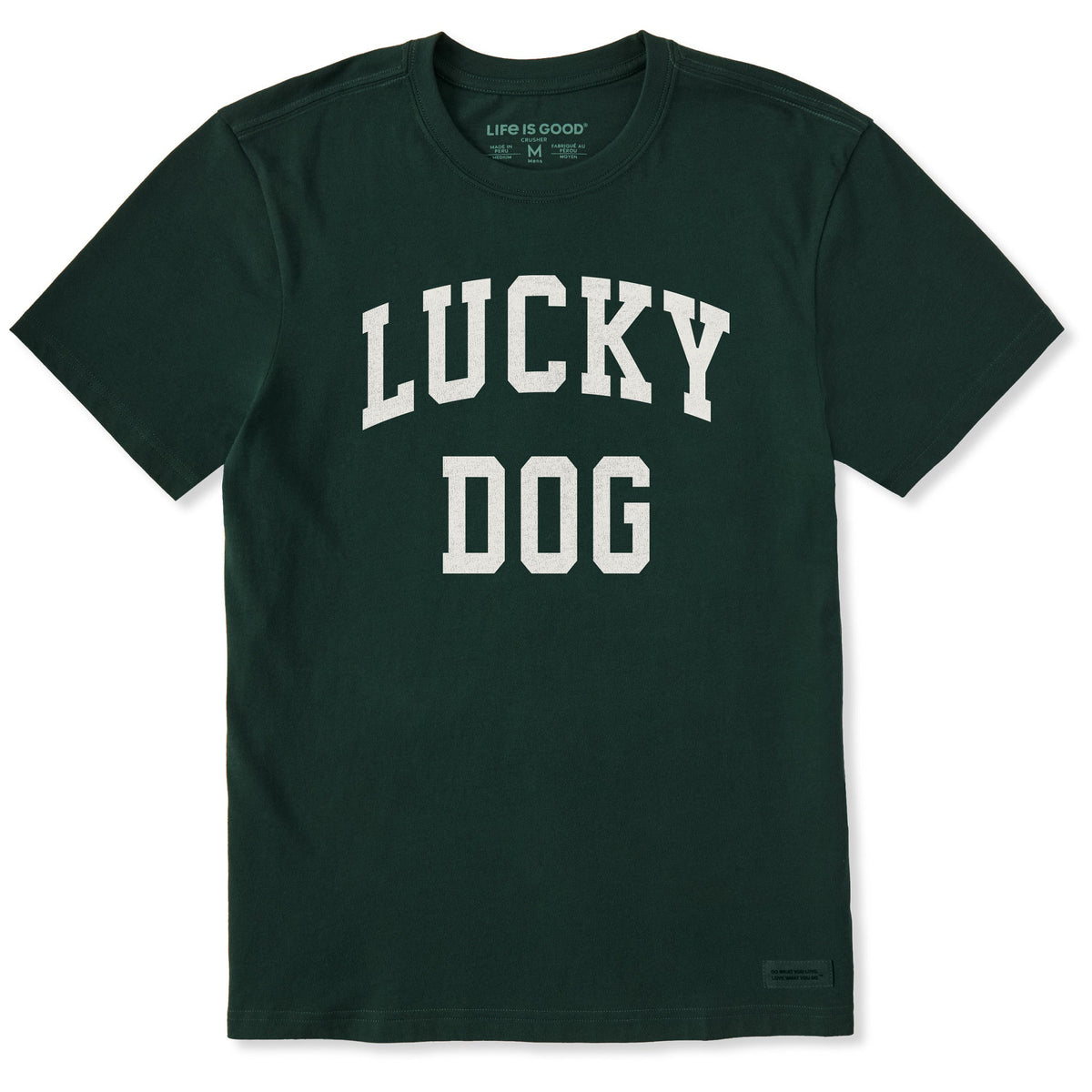 Men's Lucky Dog Arch Short Sleeve Crusher Tee